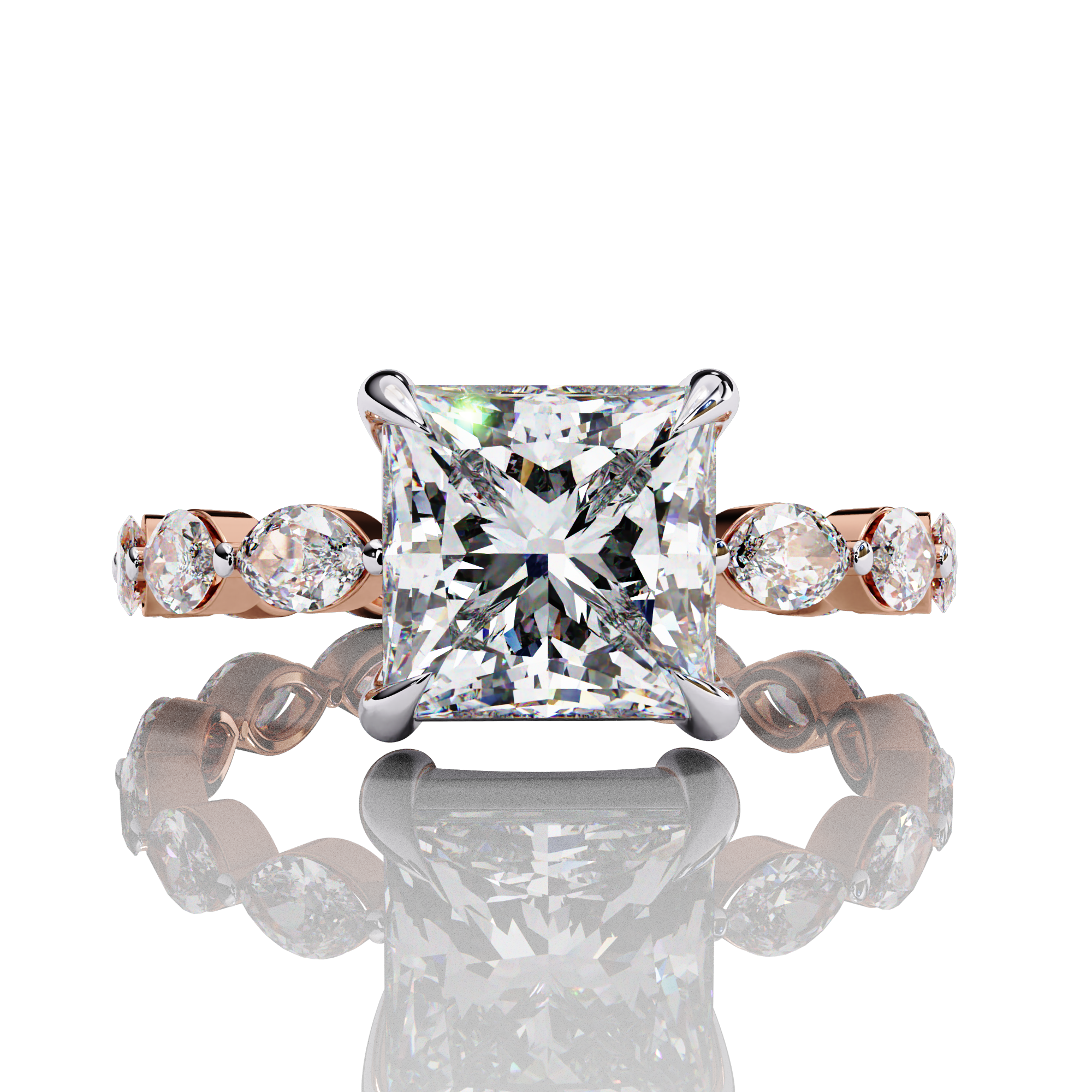 Lab Grown Solitaire Diamond Ring9
