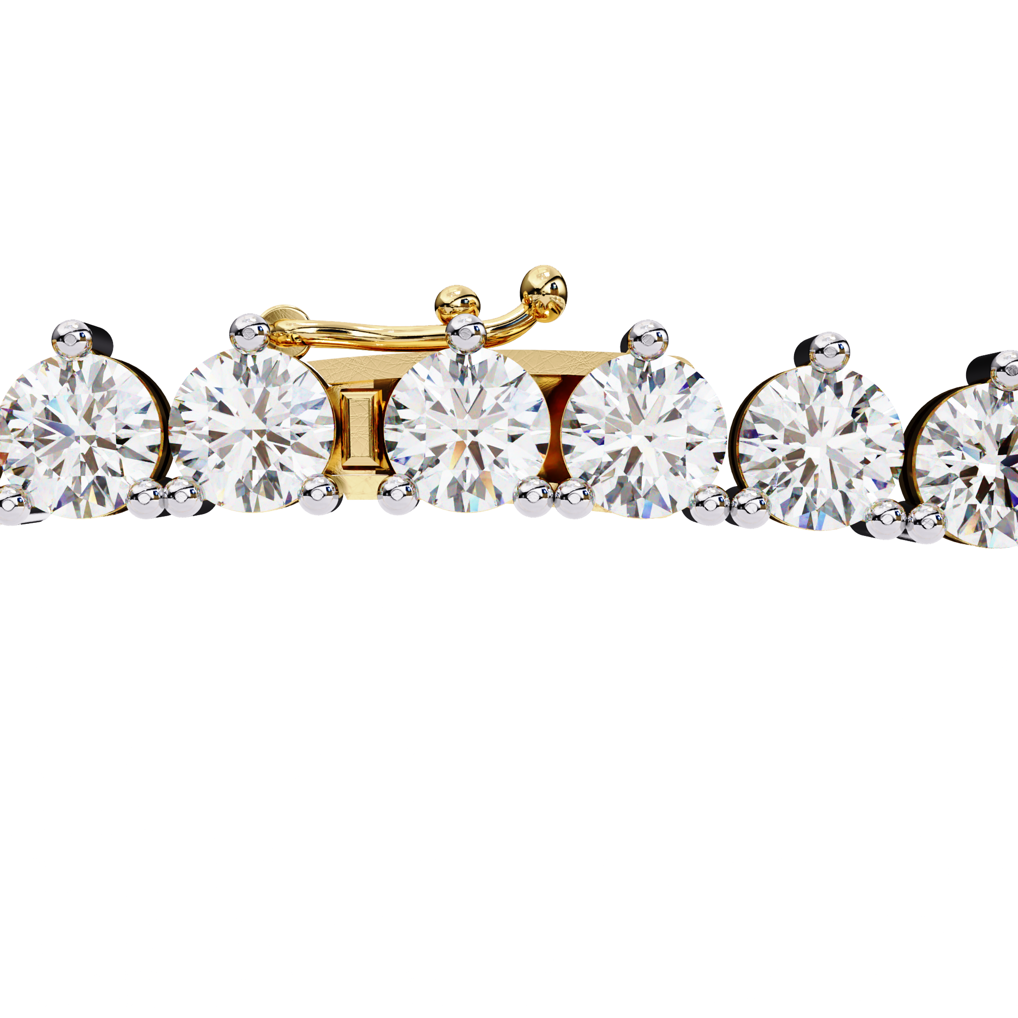 Lab grown Round Diamond Tennis chain (16 inch)