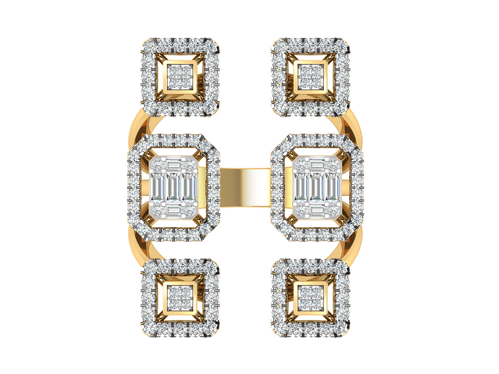 Leafy Autumn Cocktail Ring