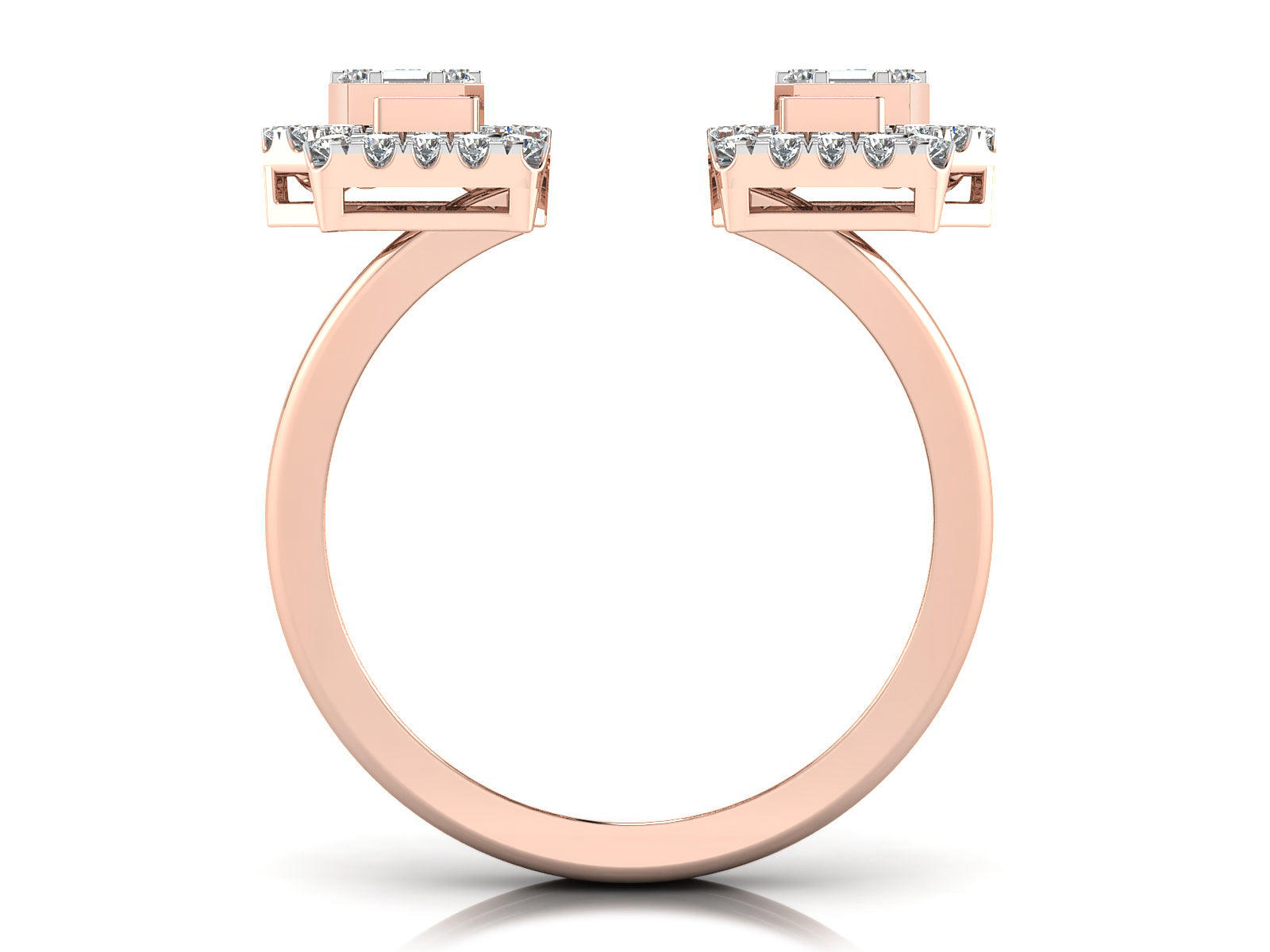 Leafy Autumn Cocktail Ring 7