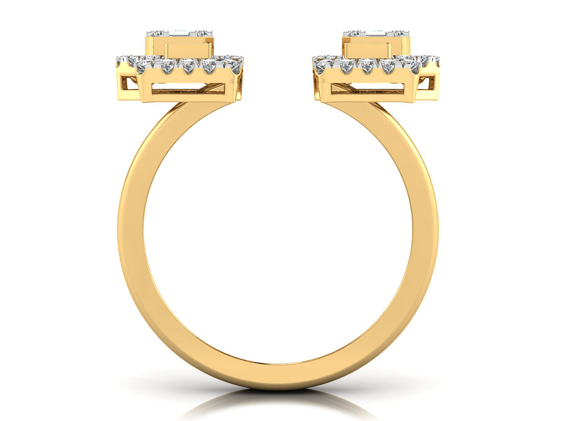 Leafy Autumn Cocktail Ring9