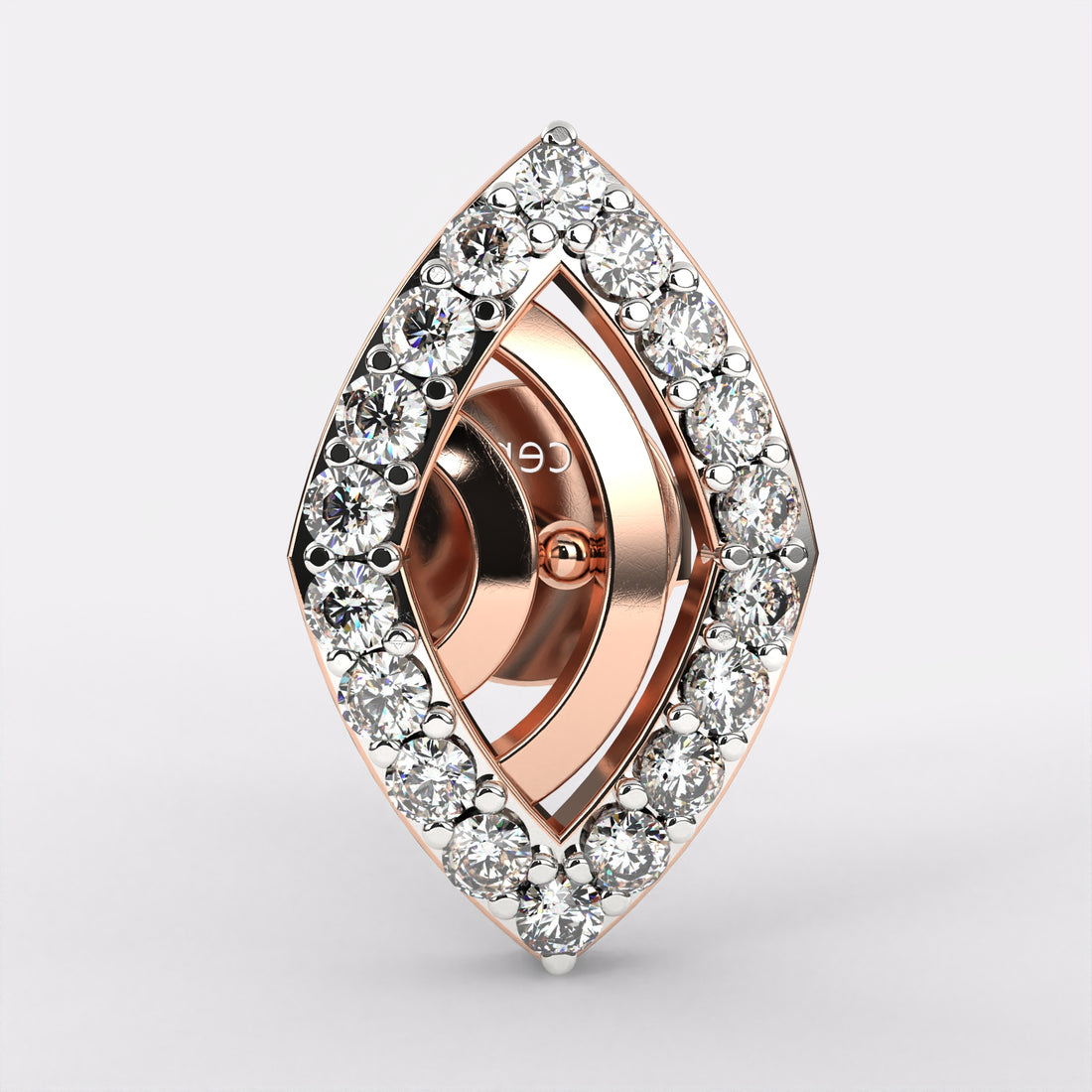 Linea Luxe Diamond Stud Earrings