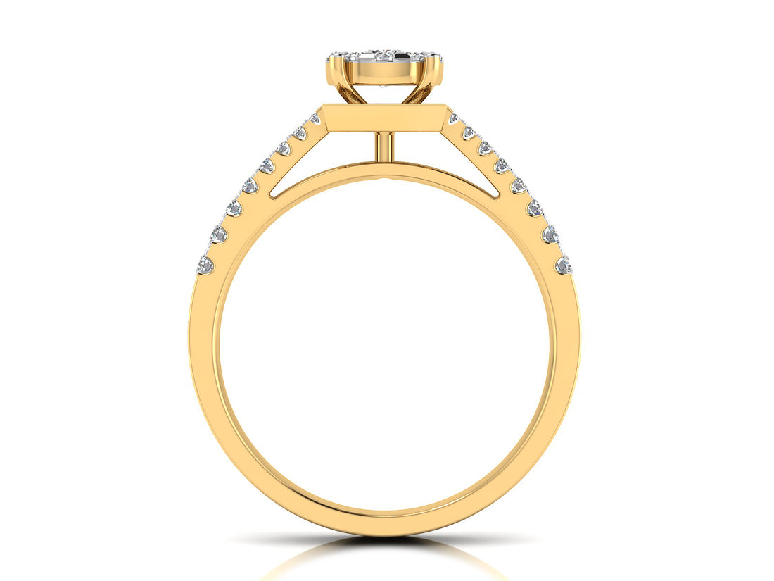 Luminous Charming Diamond Ring 8