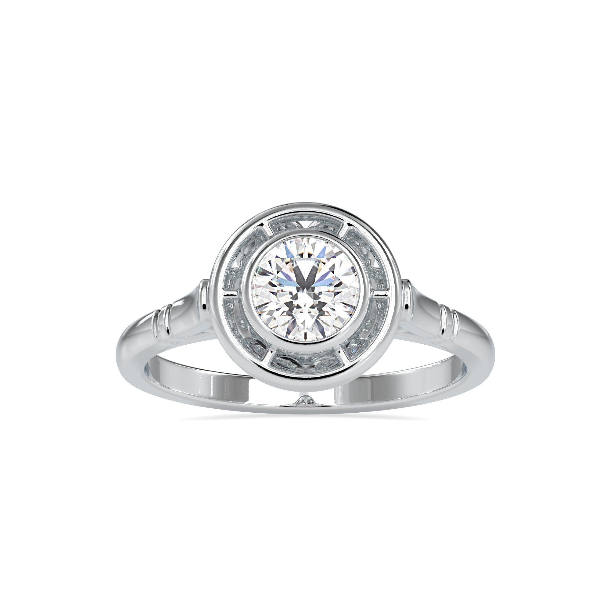 Luminous Horizon Diamond Ring 4