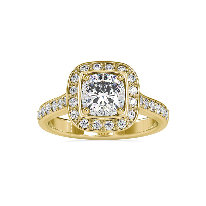 Luminous  Solitaire Diamond Ring