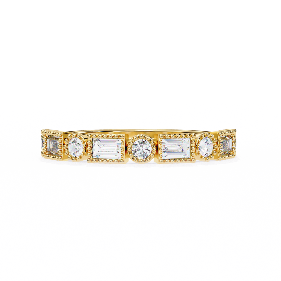 Luna Diamond Band Ring