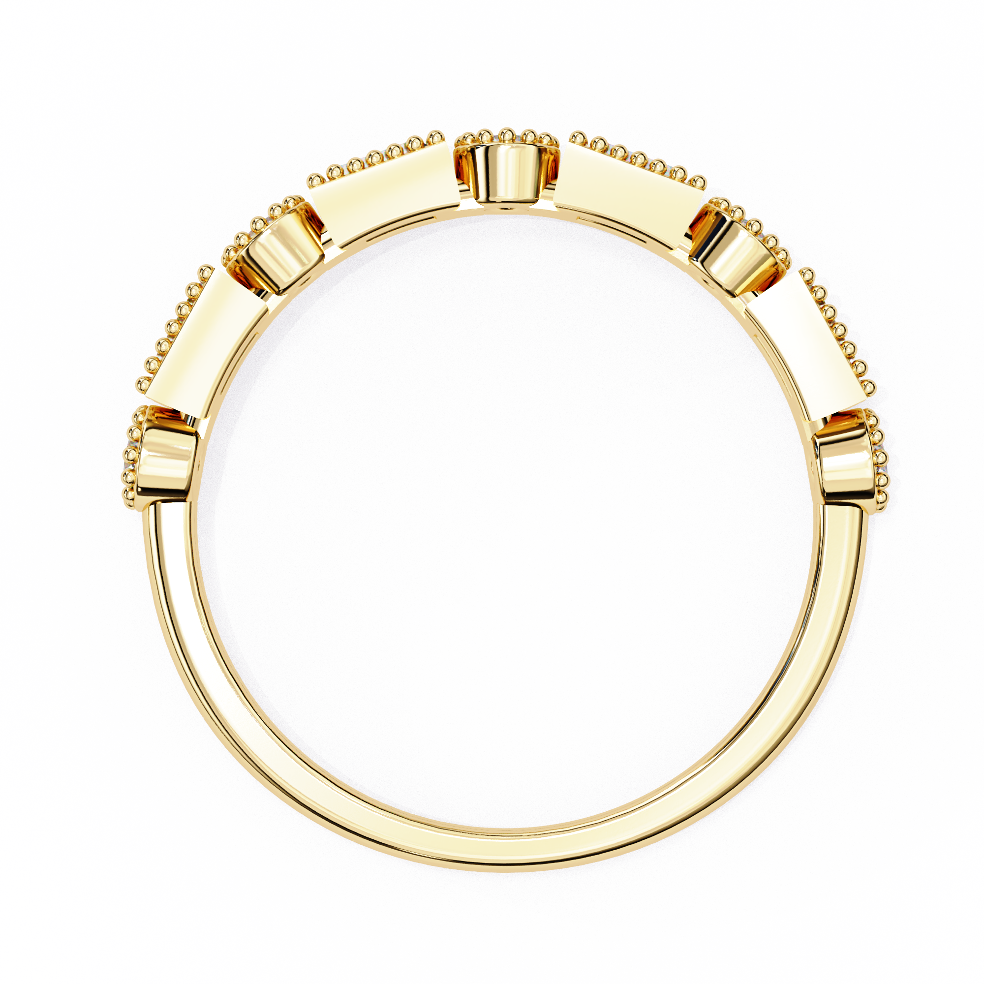 Luna Diamond Band Ring 5