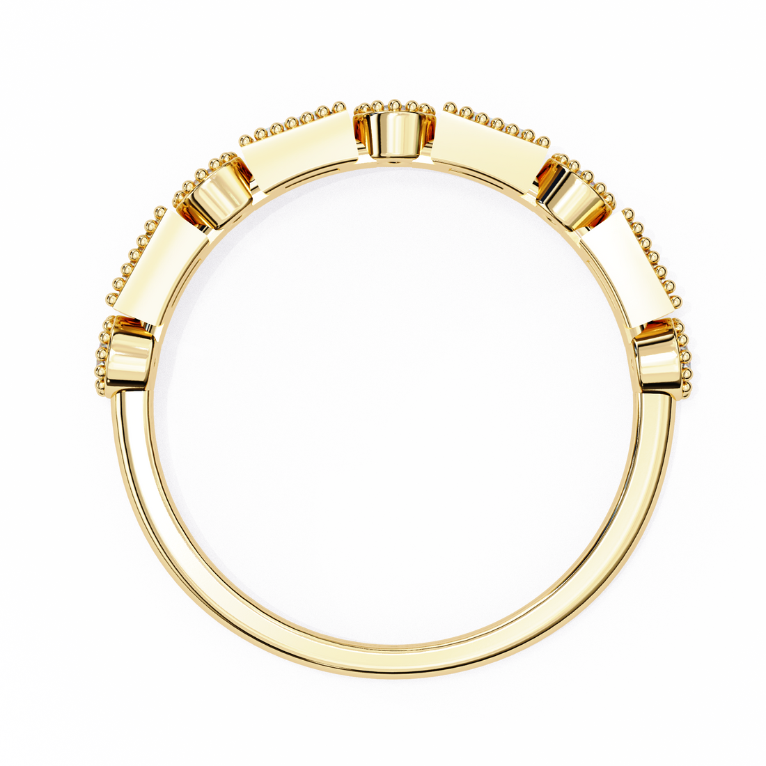 Luna Diamond Band Ring 5