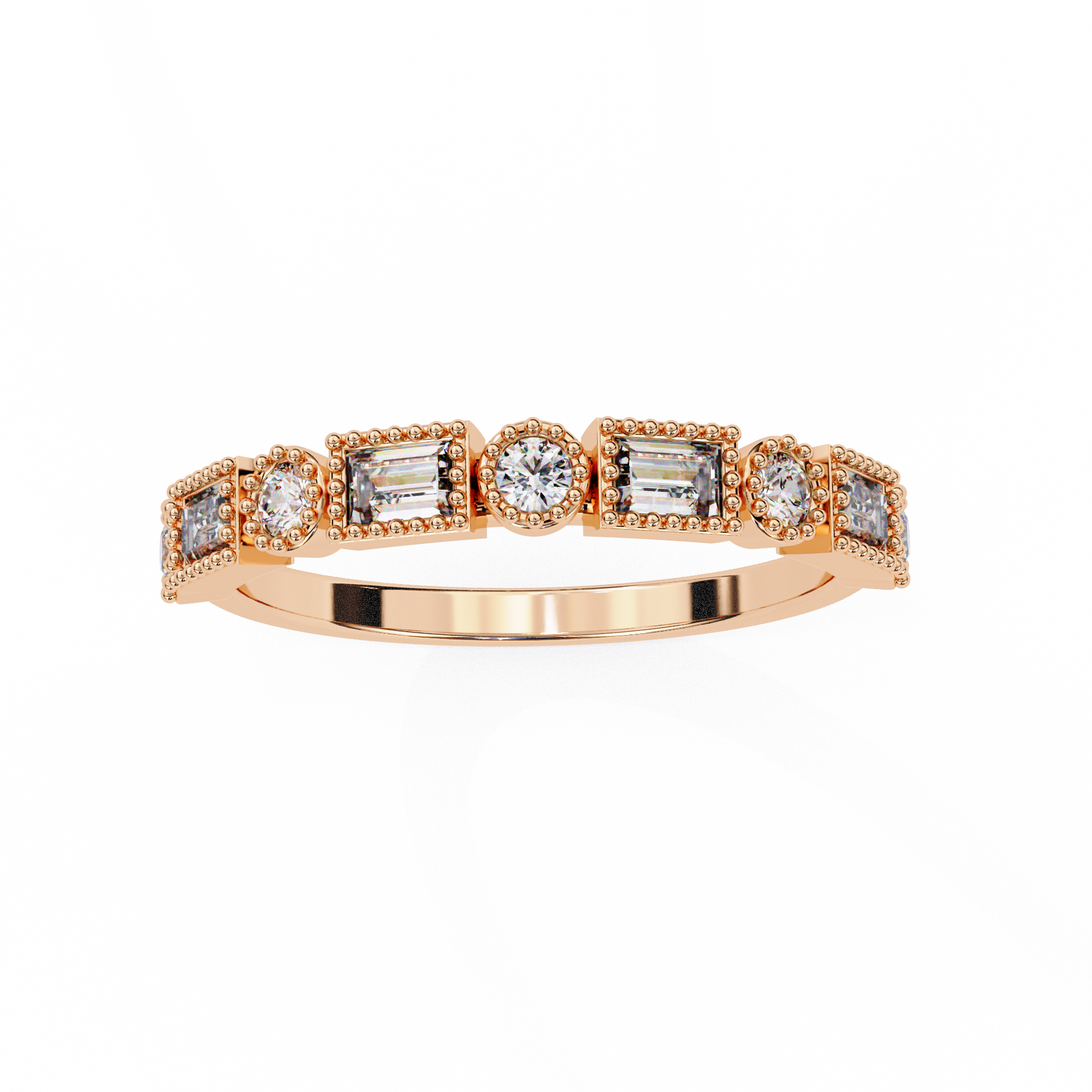 Luna Diamond Band Ring 6