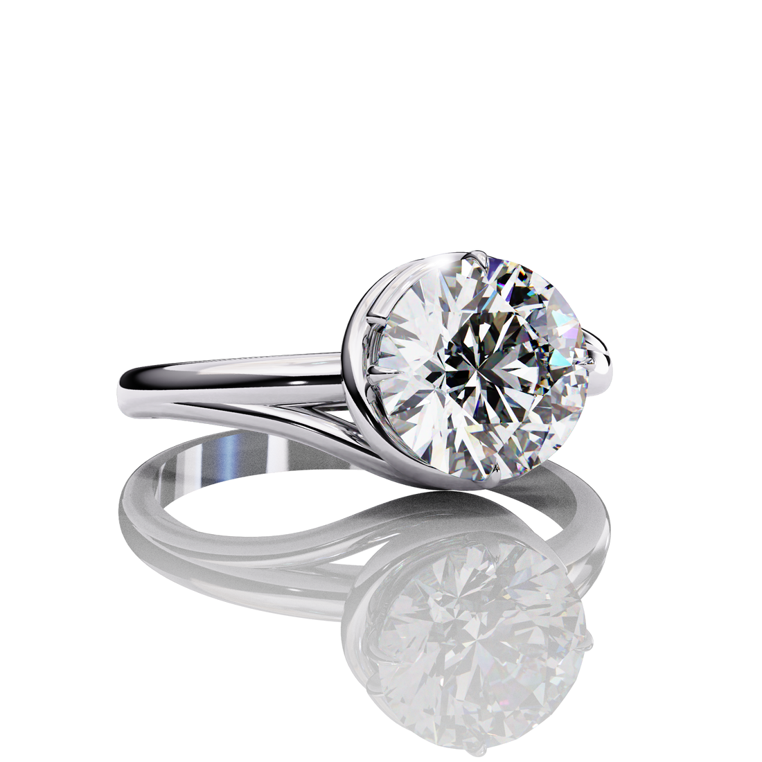 Lustre Solitaire Ring12