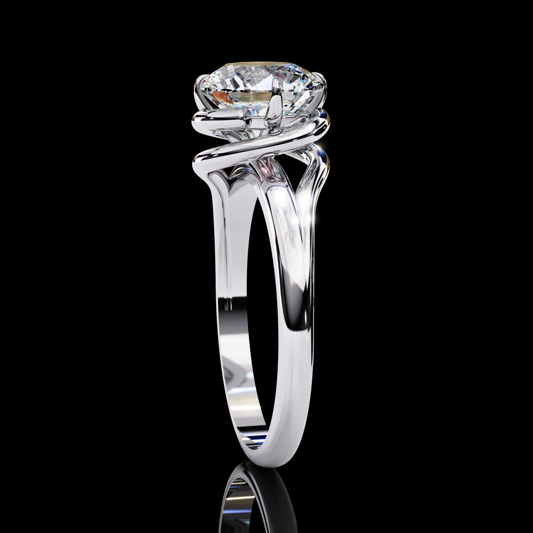 Lustre Solitaire Ring13