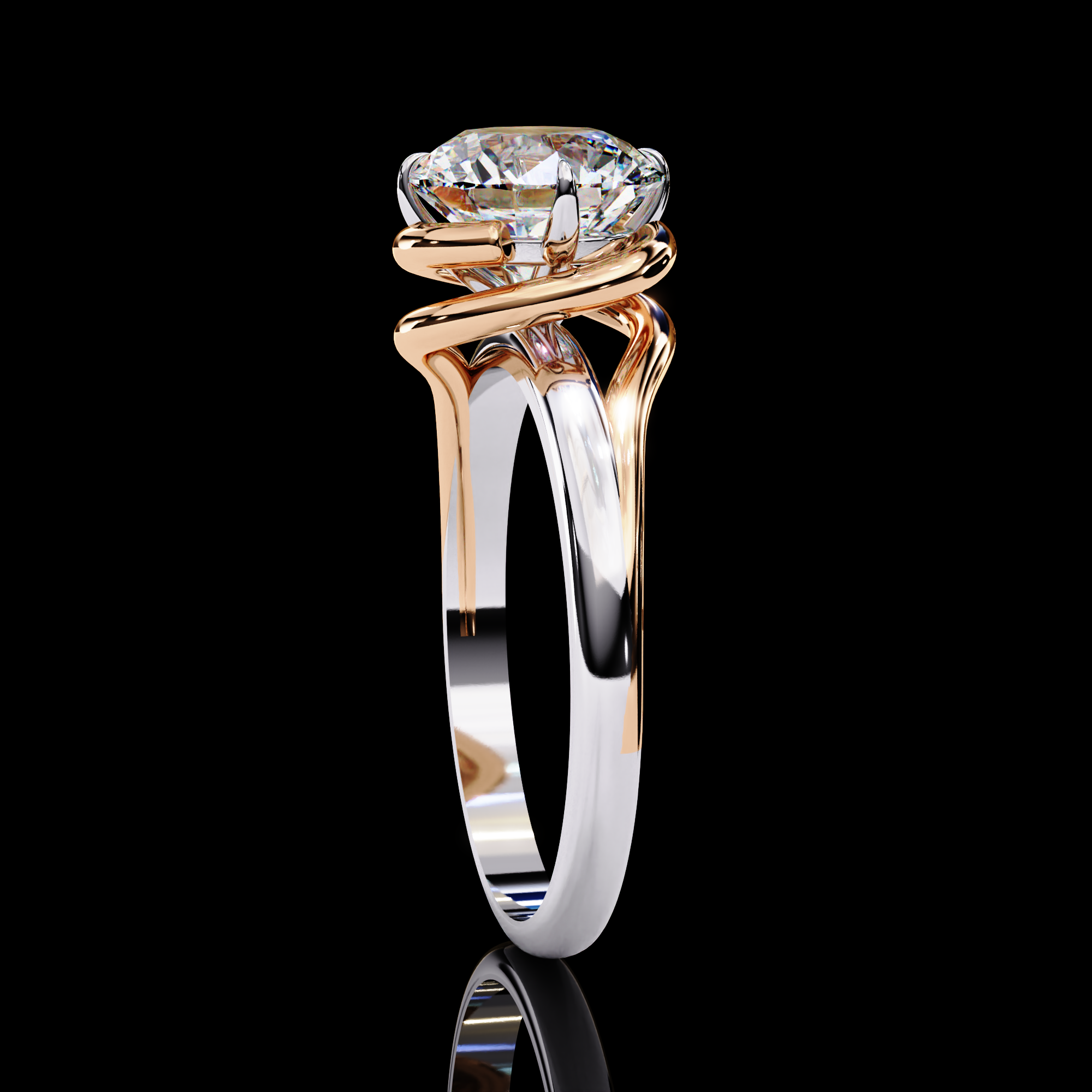 Lustre Solitaire Ring7