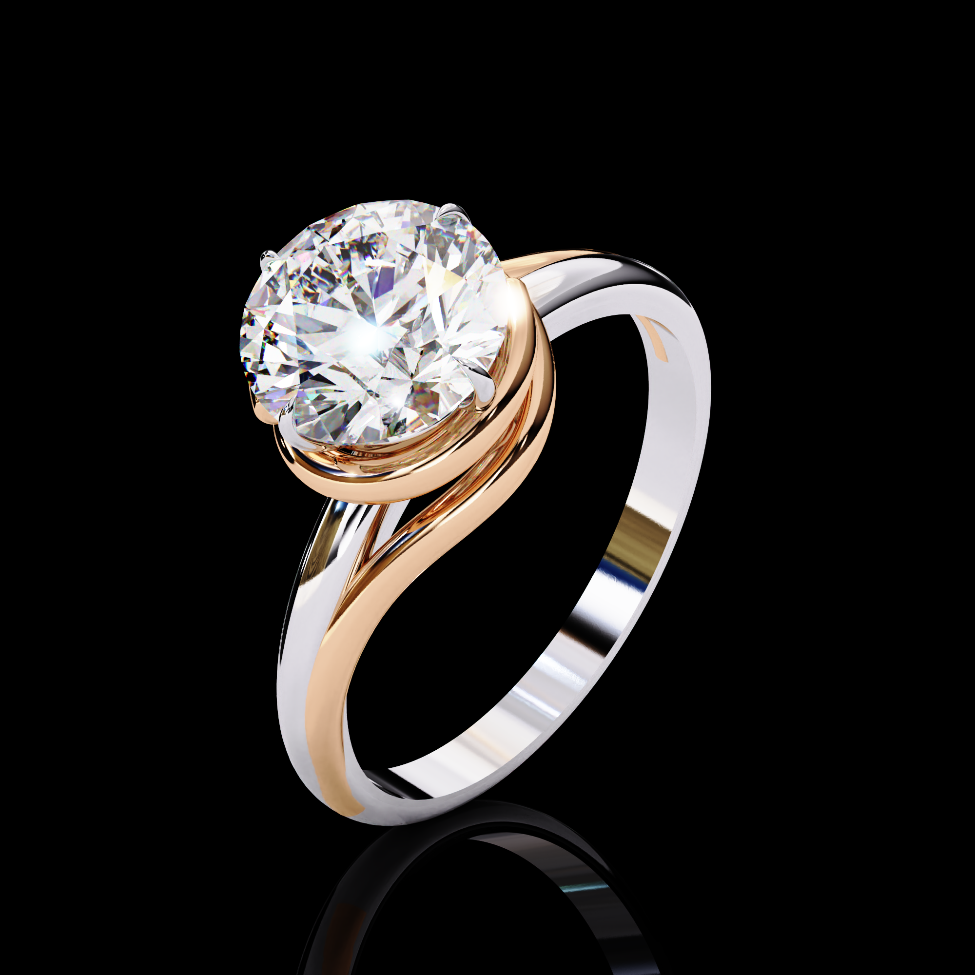 Lustre Solitaire Ring8