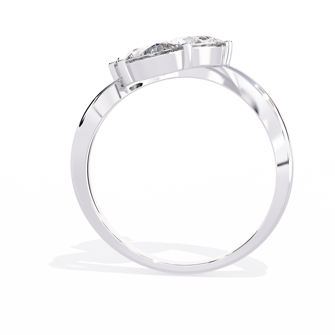 Luxe Drop Sparkle Diamond Ring 12