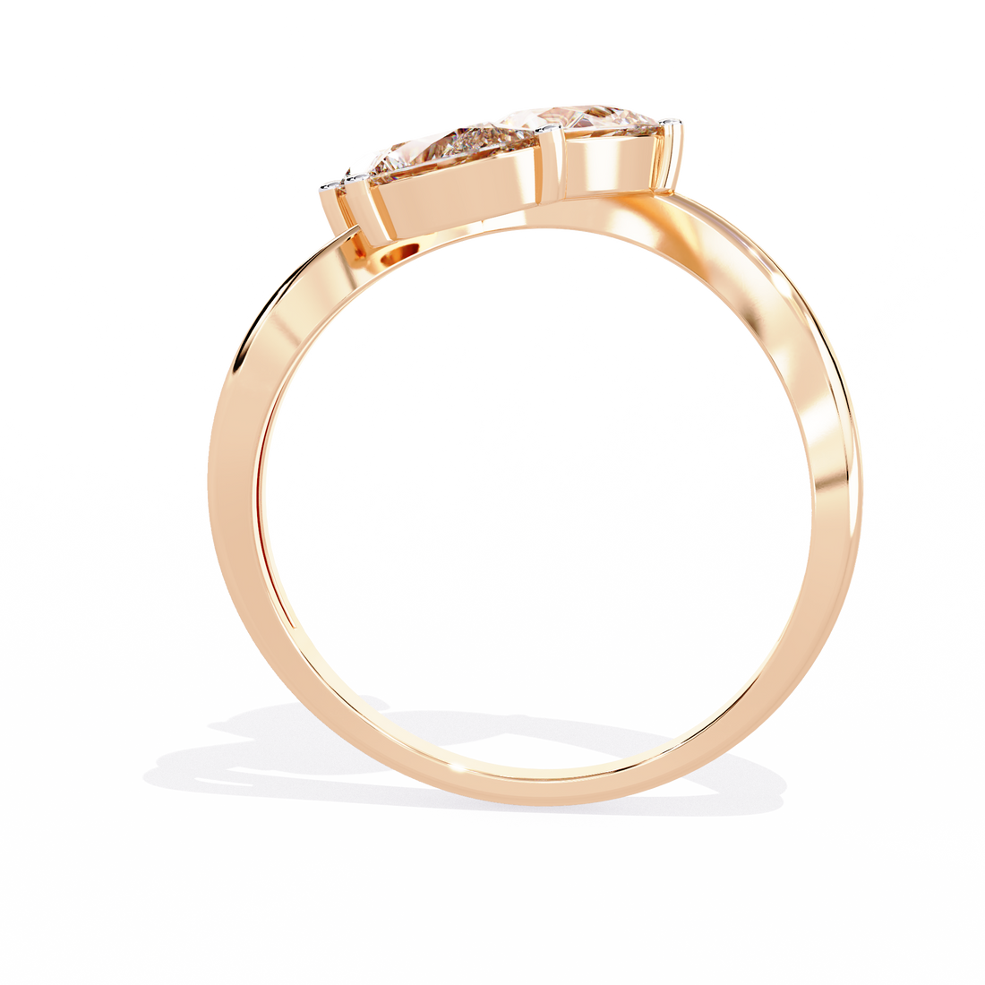 Luxe Drop Sparkle Diamond Ring 8