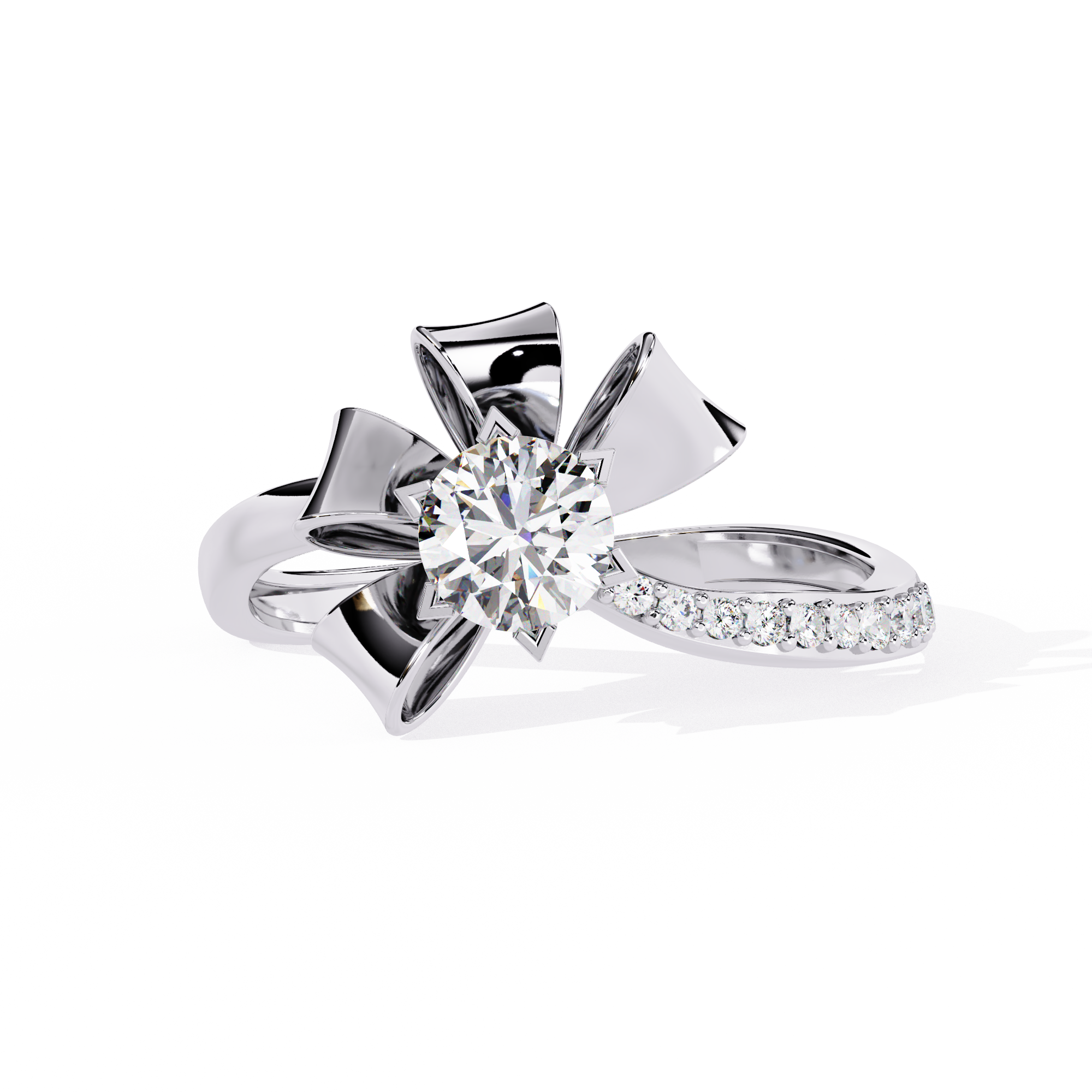 Luxe Harmony Diamond Ring 10