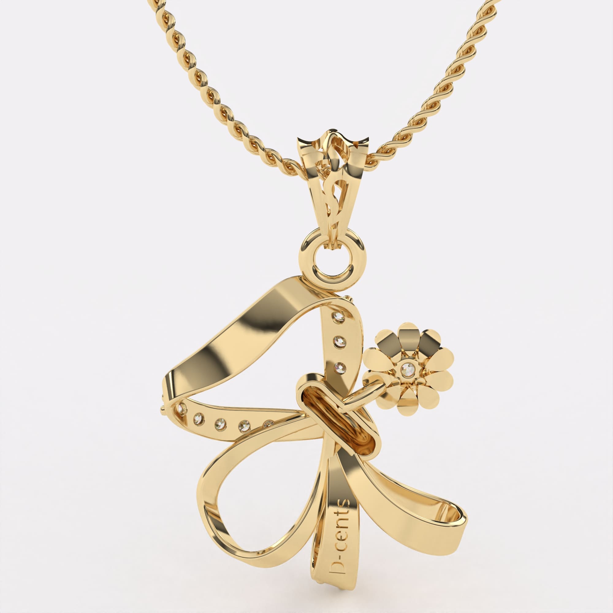 Luxe Solitaire Diamond Pendant