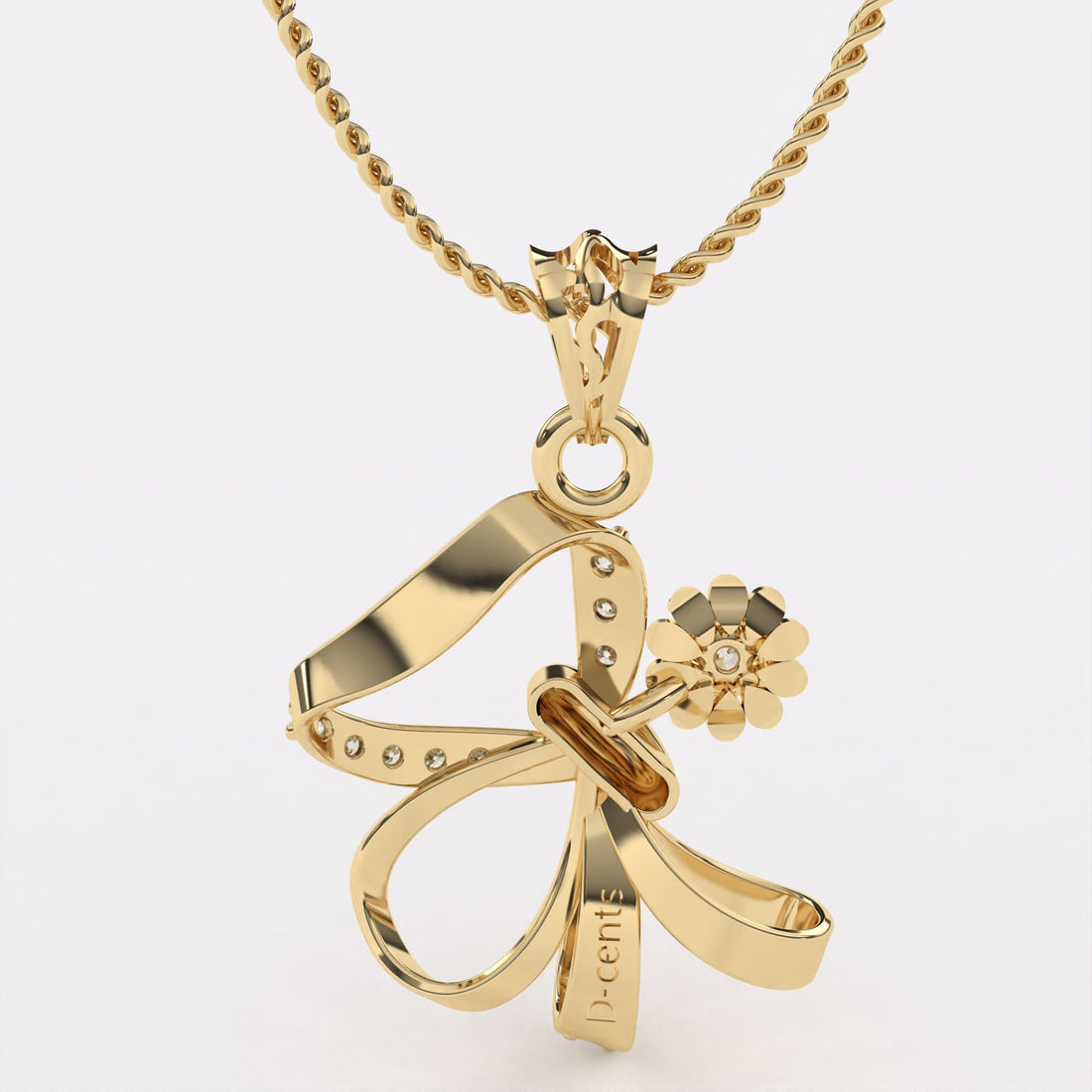 Luxe Solitaire Diamond Pendant