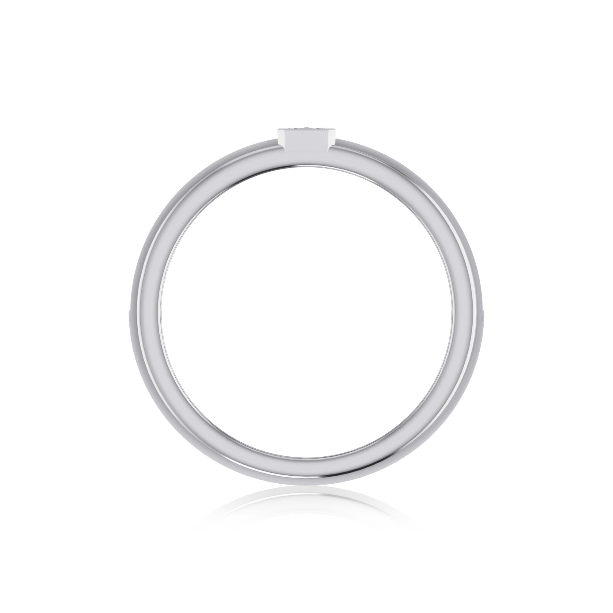 Luxury Bar Style Lab Diamond Band 9