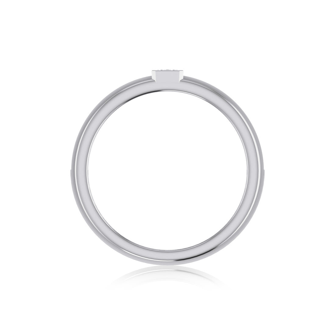 Luxury Bar Style Lab Diamond Band 9