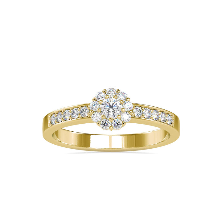 Luxury Sleek Diamond Ring