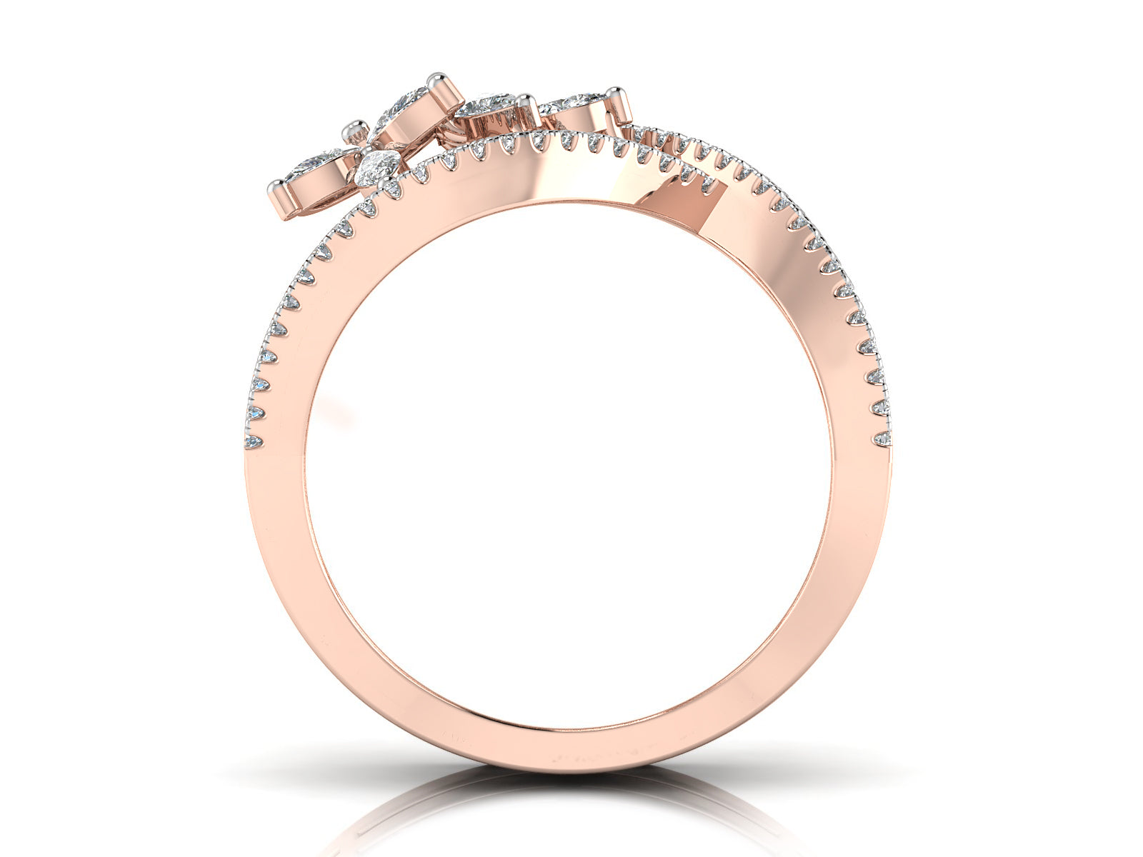 Majestic Crown Diamond Ring 7