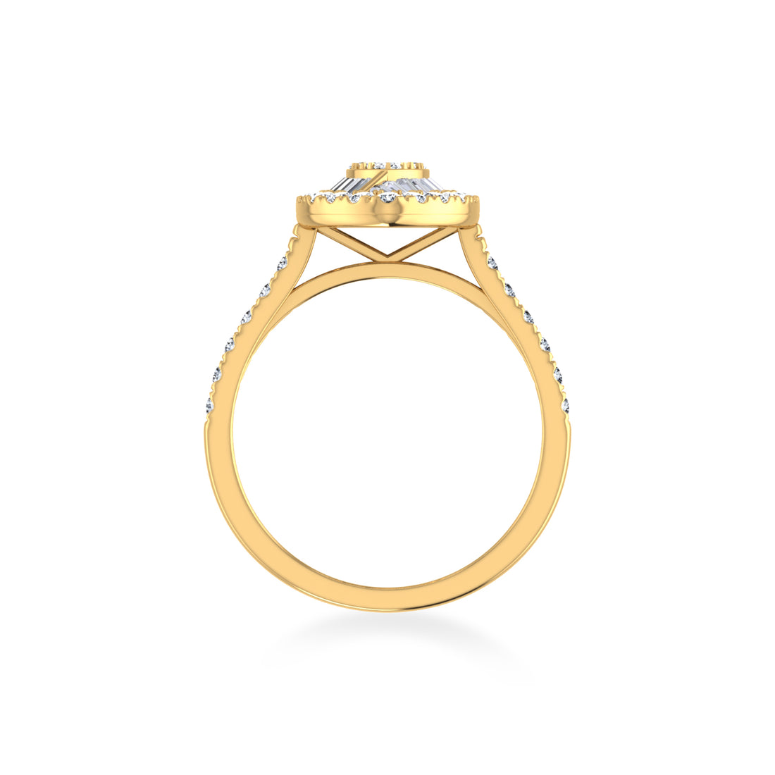 Marquise Halo Lab-Grown Diamond Ring 3