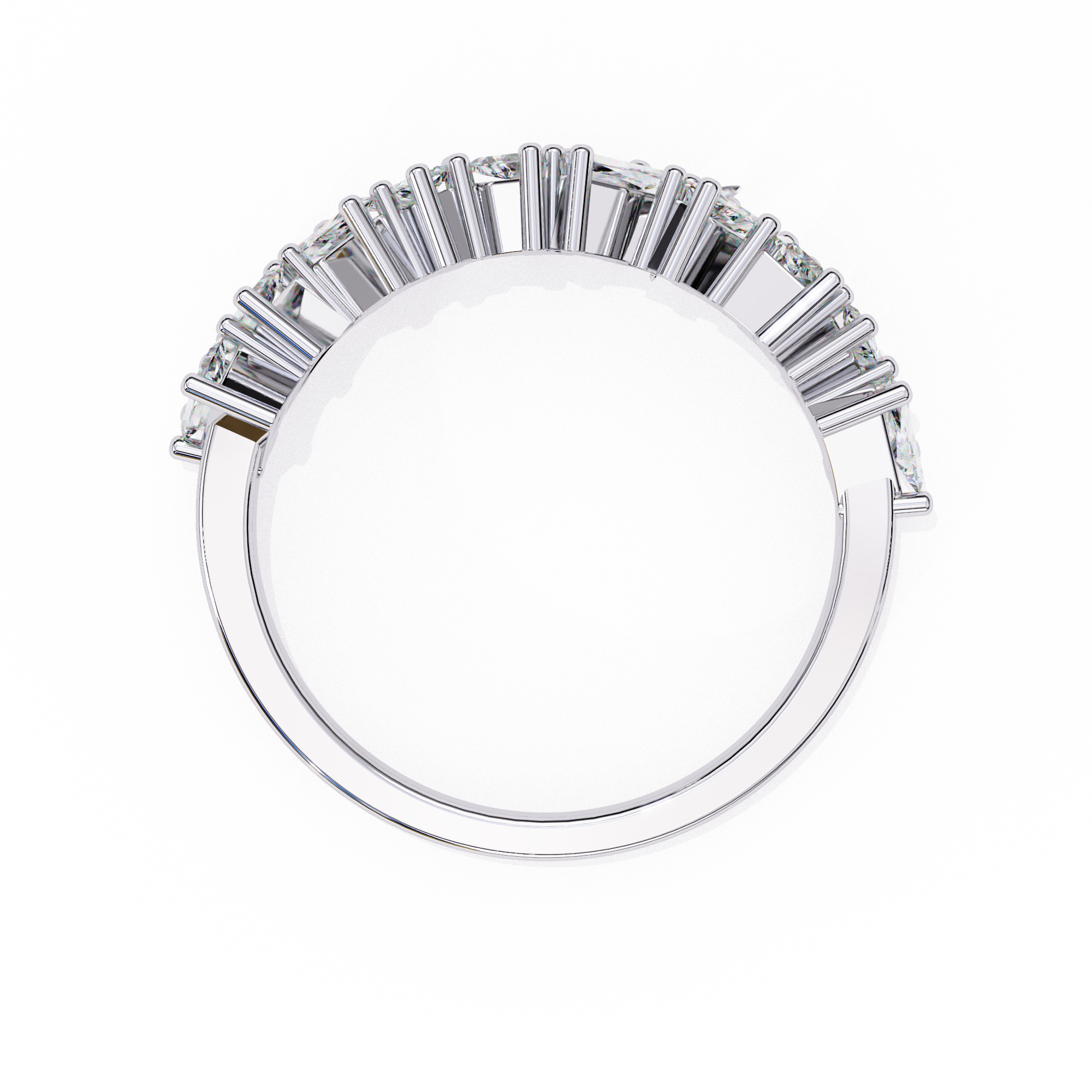 Mid Lunch Glow Diamond Ring 15