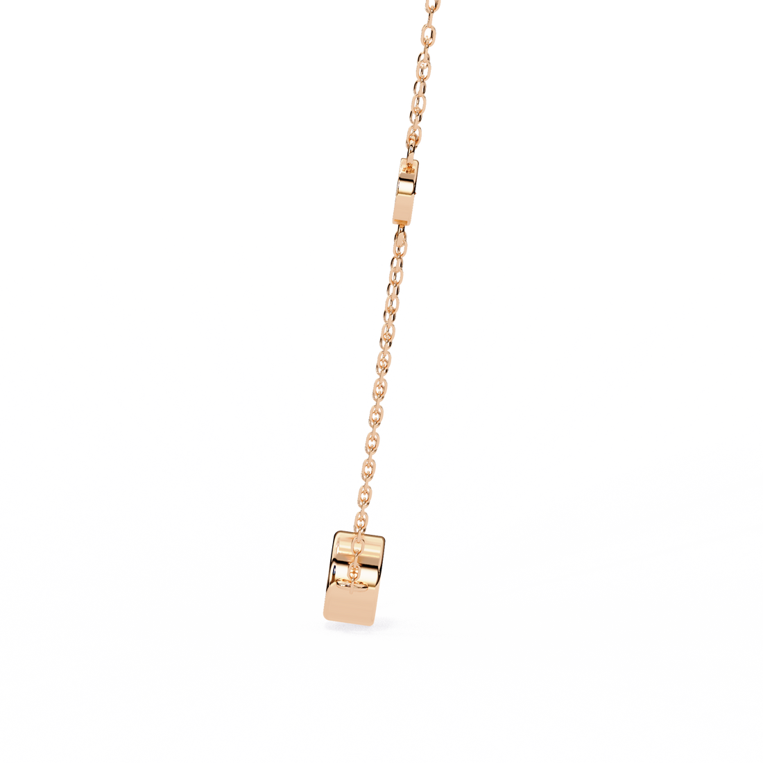 Minimal Abstract Diamond Pendant