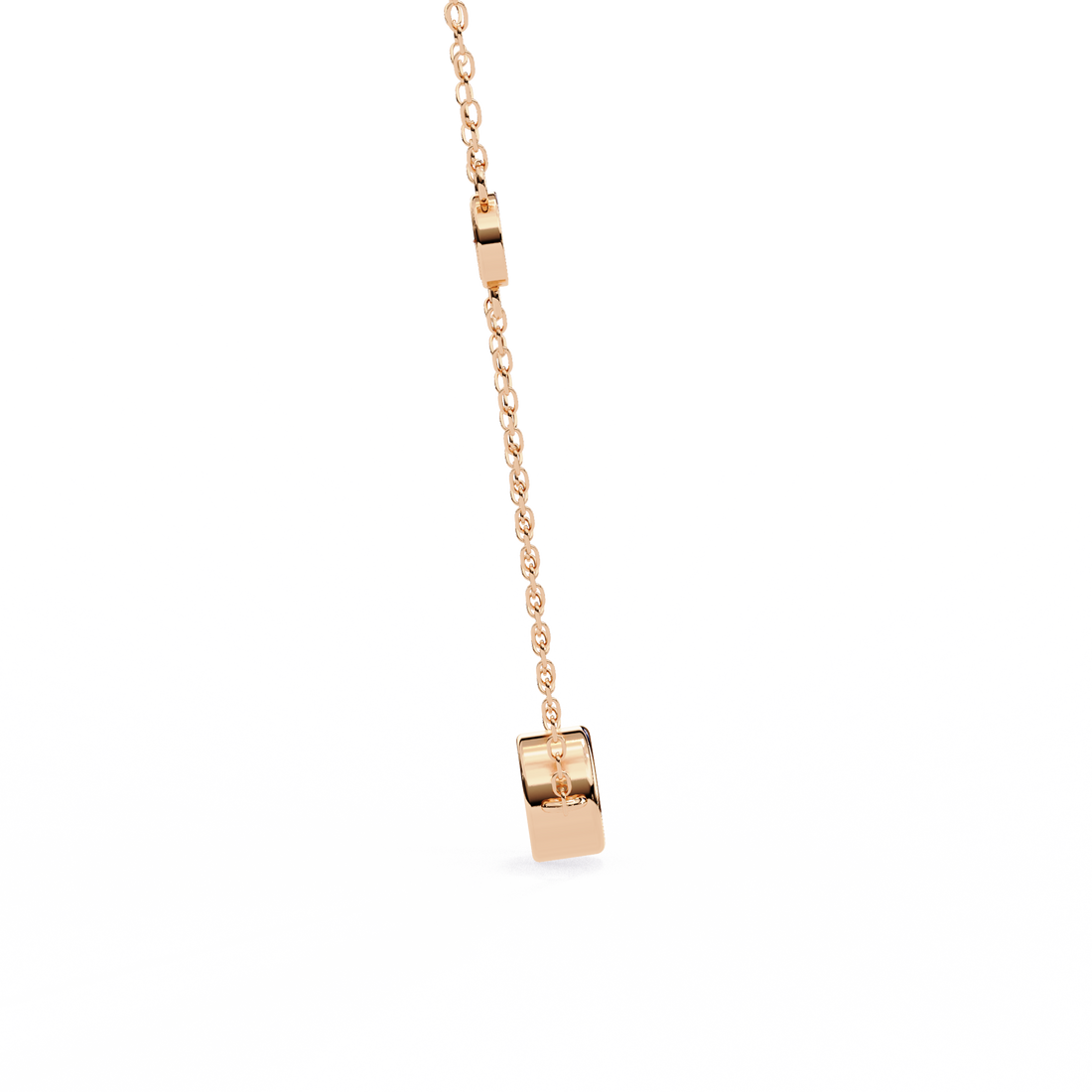 Minimal Abstract Diamond Pendant