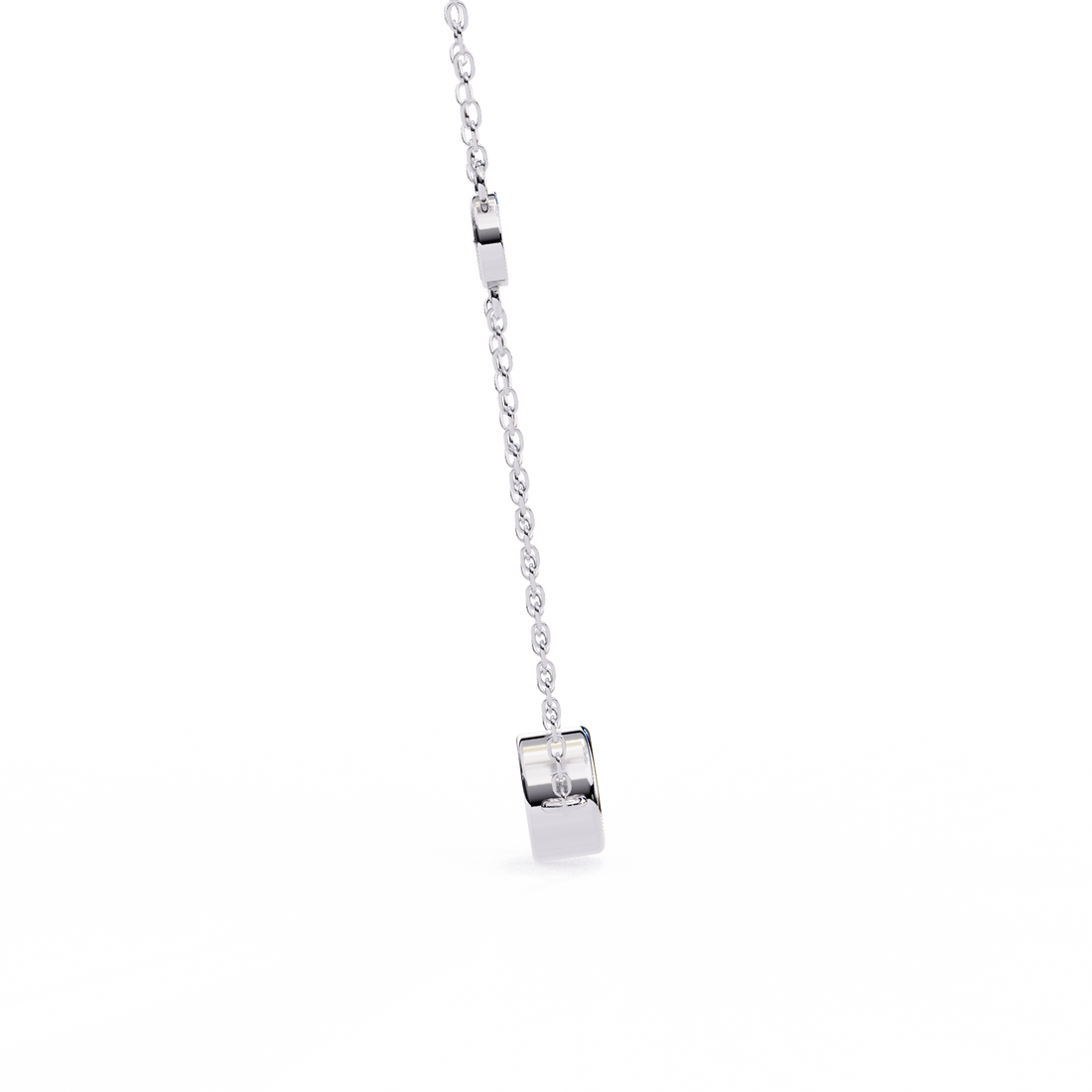 Minimal Abstract Diamond Pendant