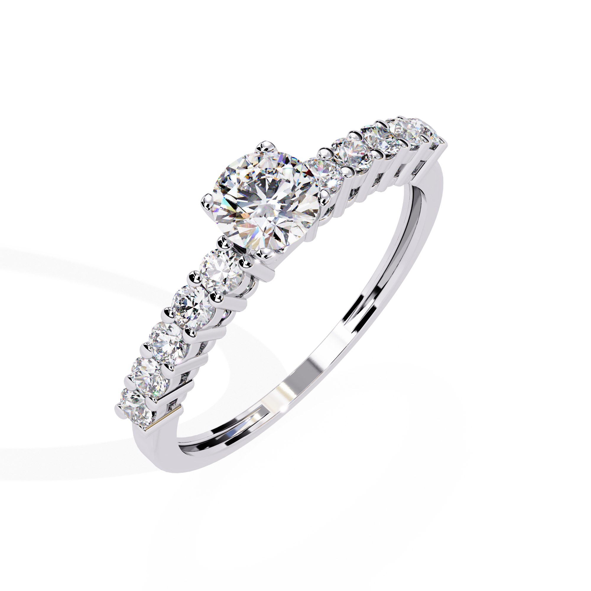 Minimal Vow Diamond Ring 10
