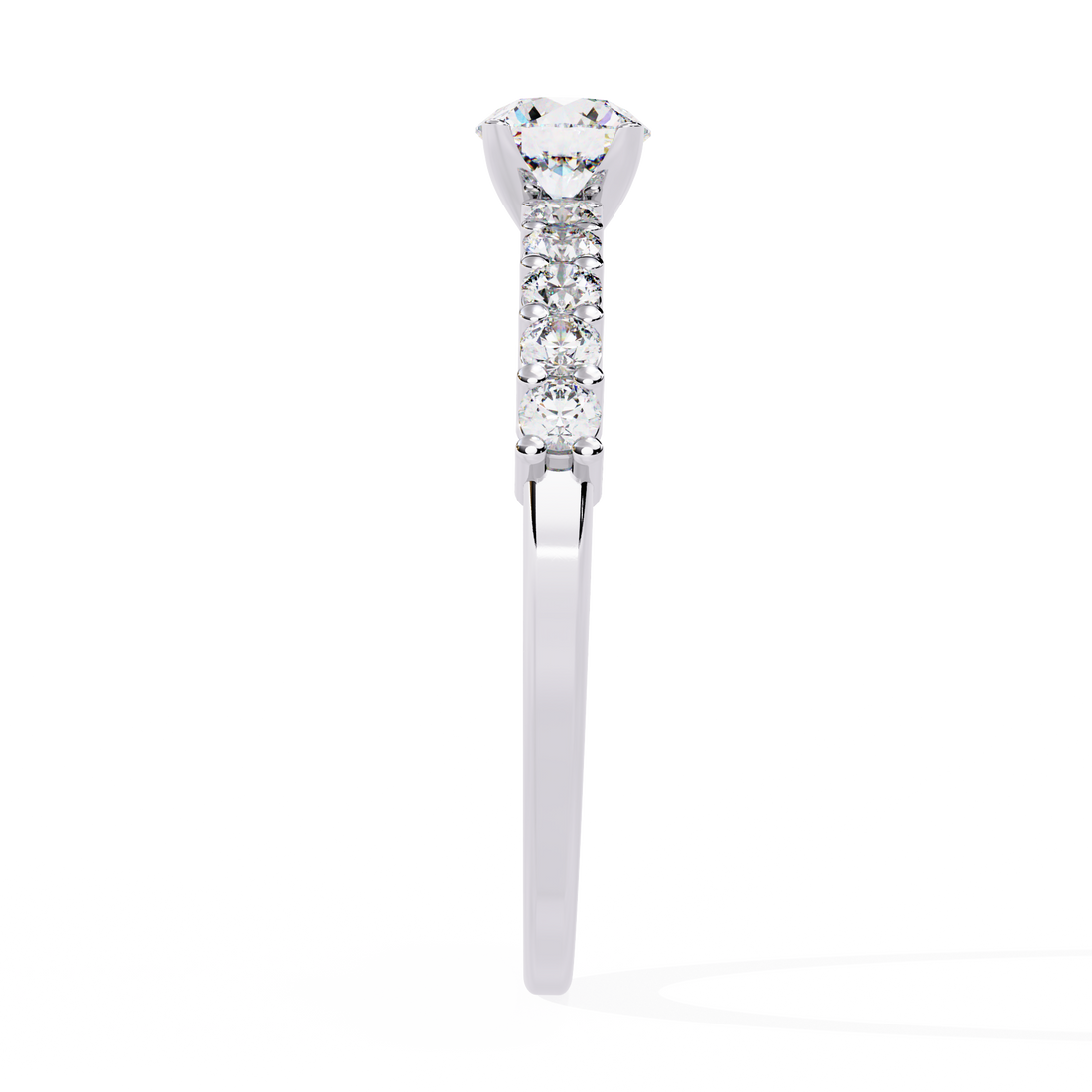 Minimal Vow Diamond Ring 12