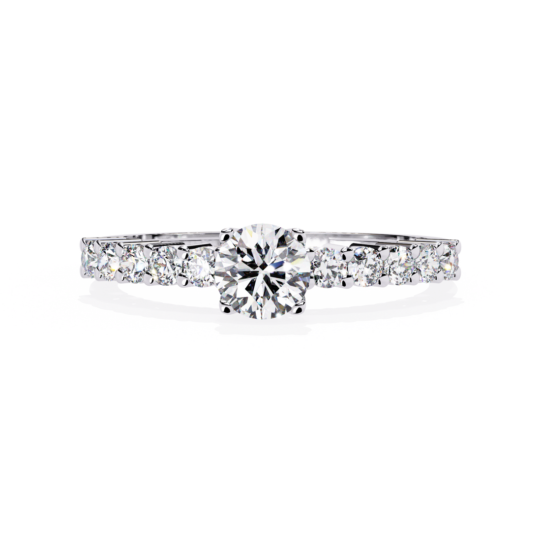 Minimal Vow Diamond Ring 9