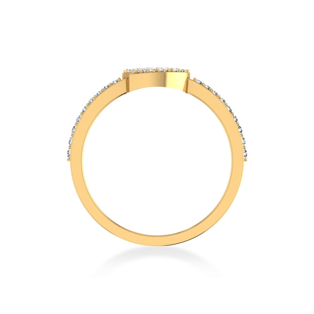 Minimalist Heart Shape Lab-Grown Diamond Ring3