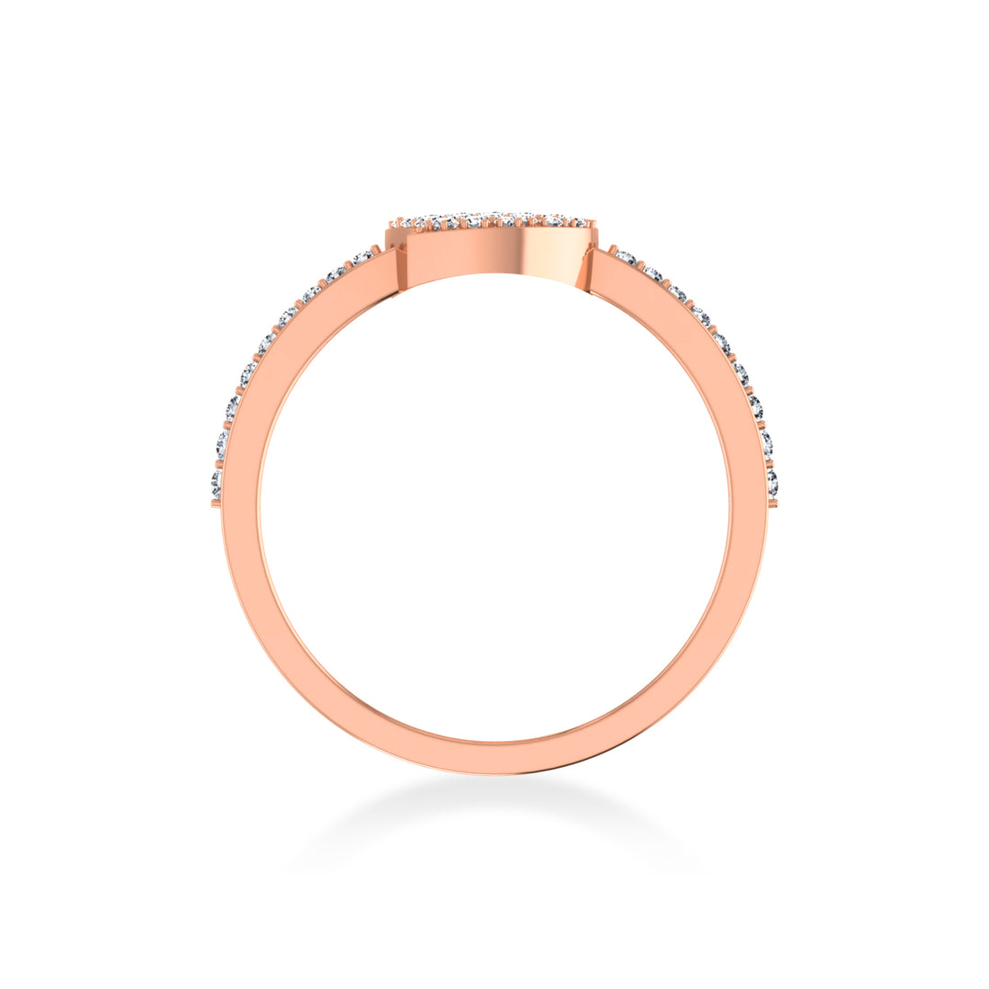 Minimalist Heart Shape Lab-Grown Diamond Ring6