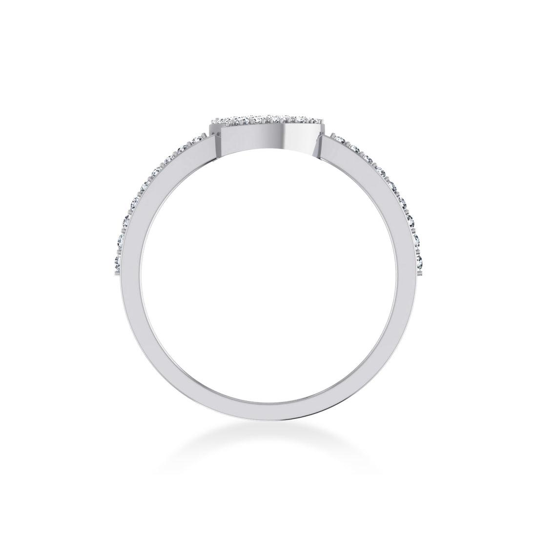 Minimalist Heart Shape Lab-Grown Diamond Ring9