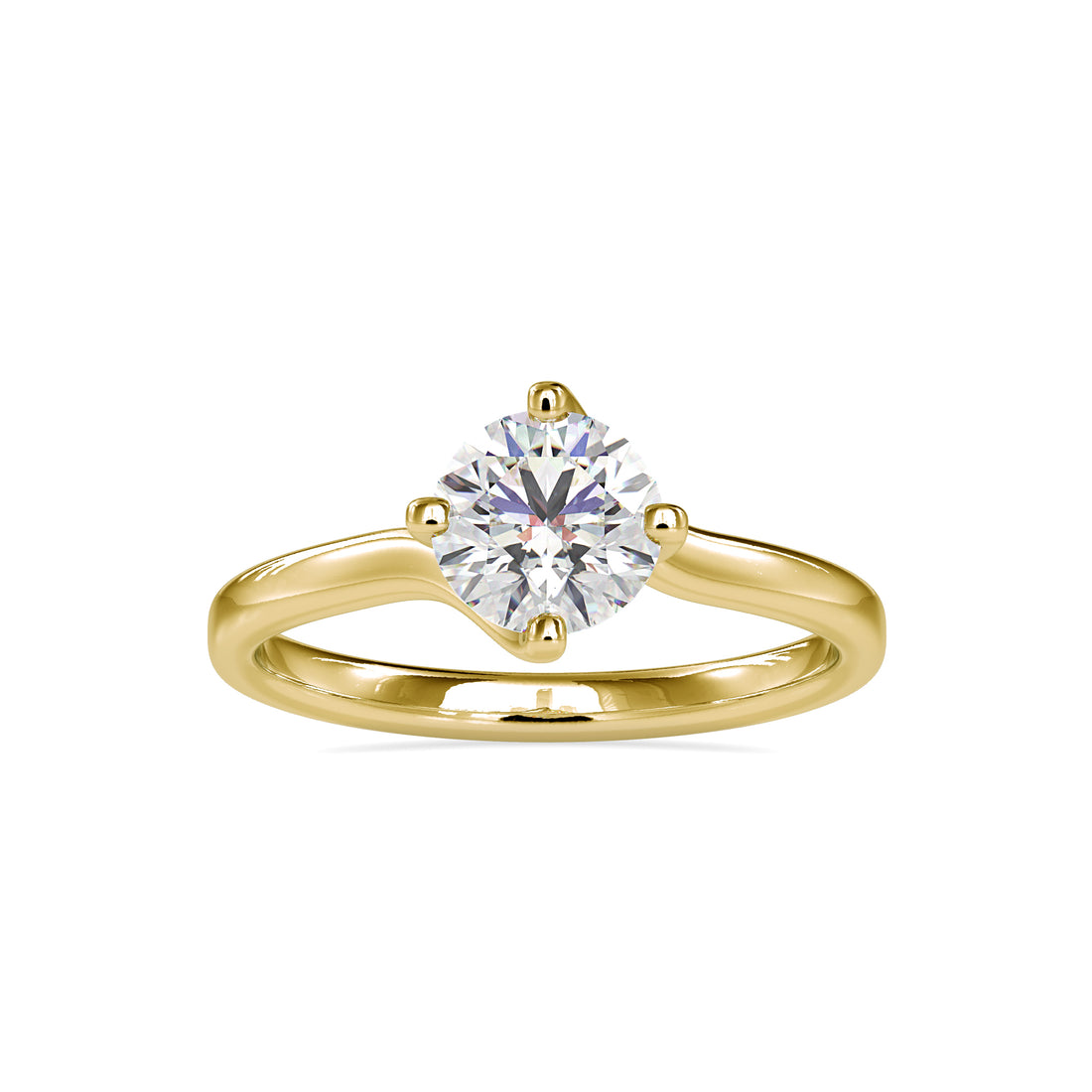 Minimalist Solitaire 1.15 carats Diamond Ring 2