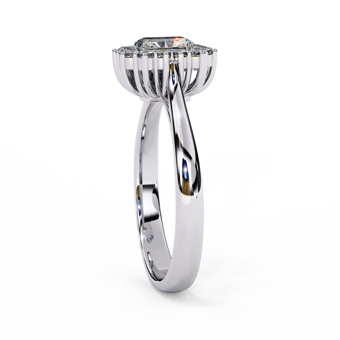 Mod Halo Diamond Ring12