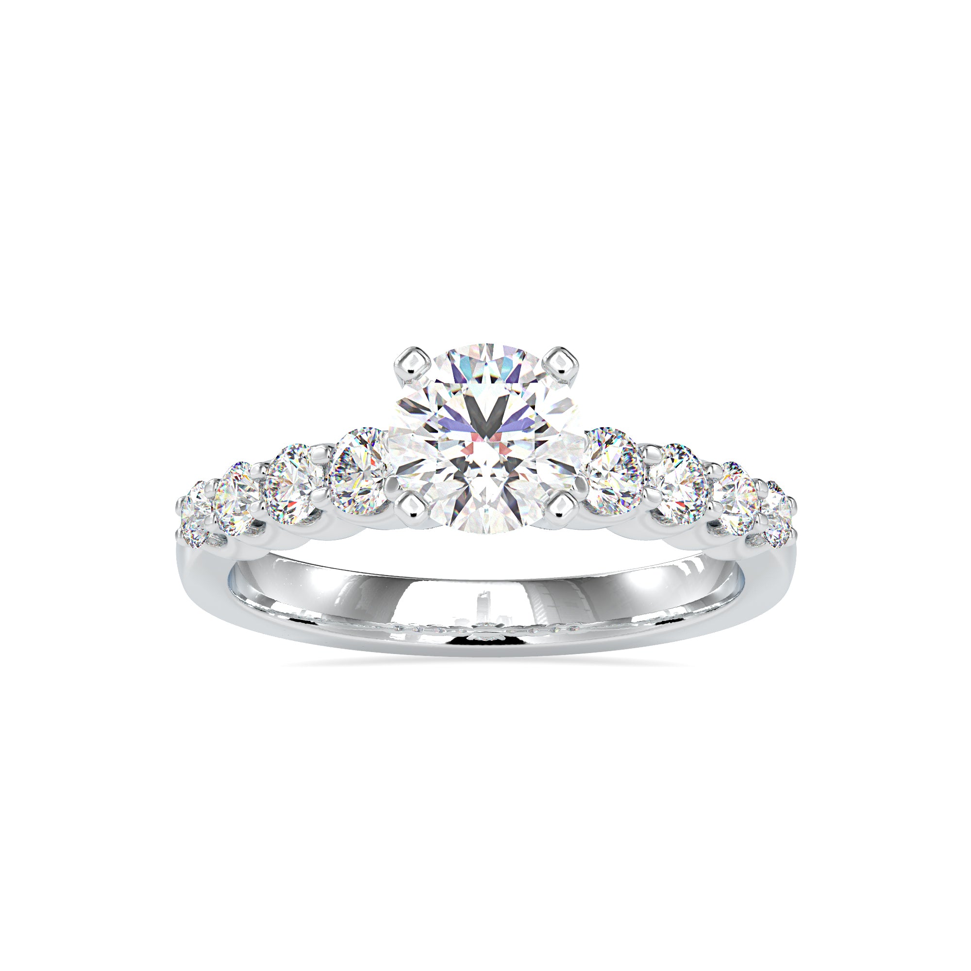 Modern Aura Diamond Ring 4