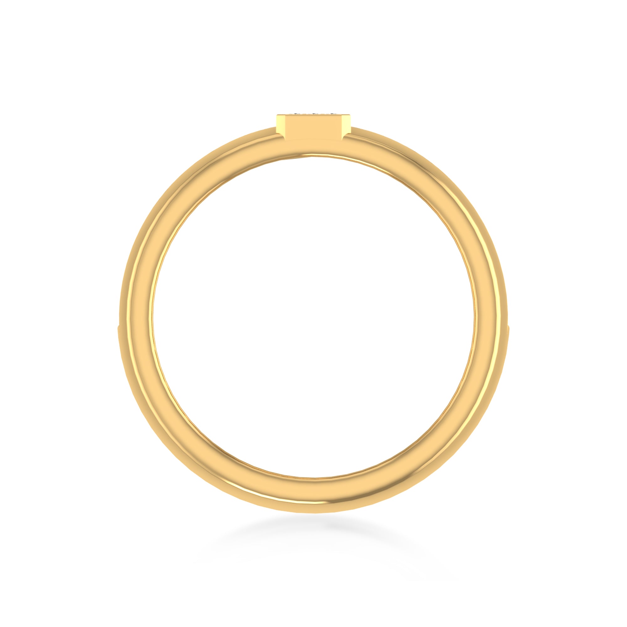 Modern Channel-Set Lab-Grown Diamond Ring 3