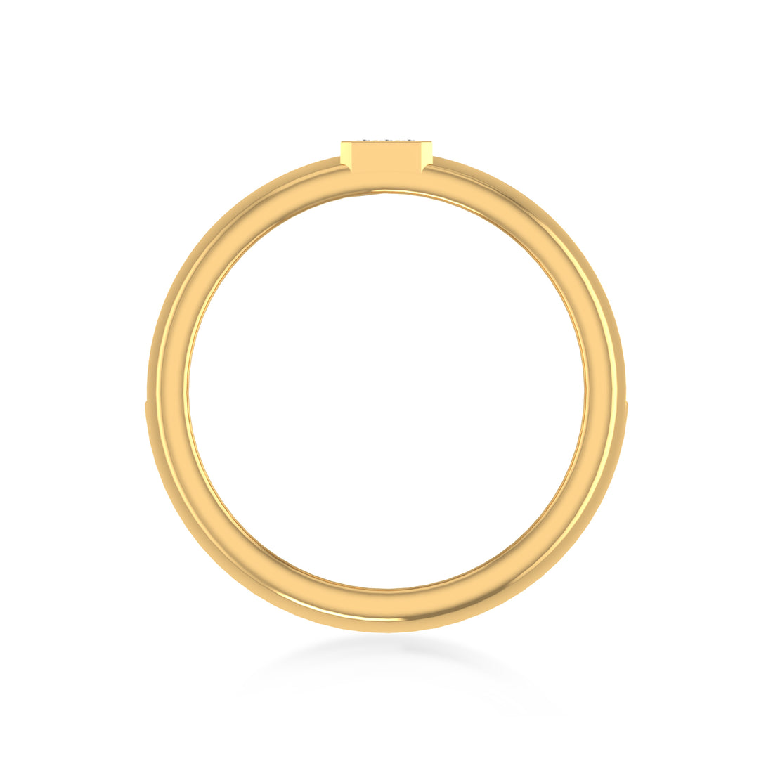 Modern Channel-Set Lab-Grown Diamond Ring 3