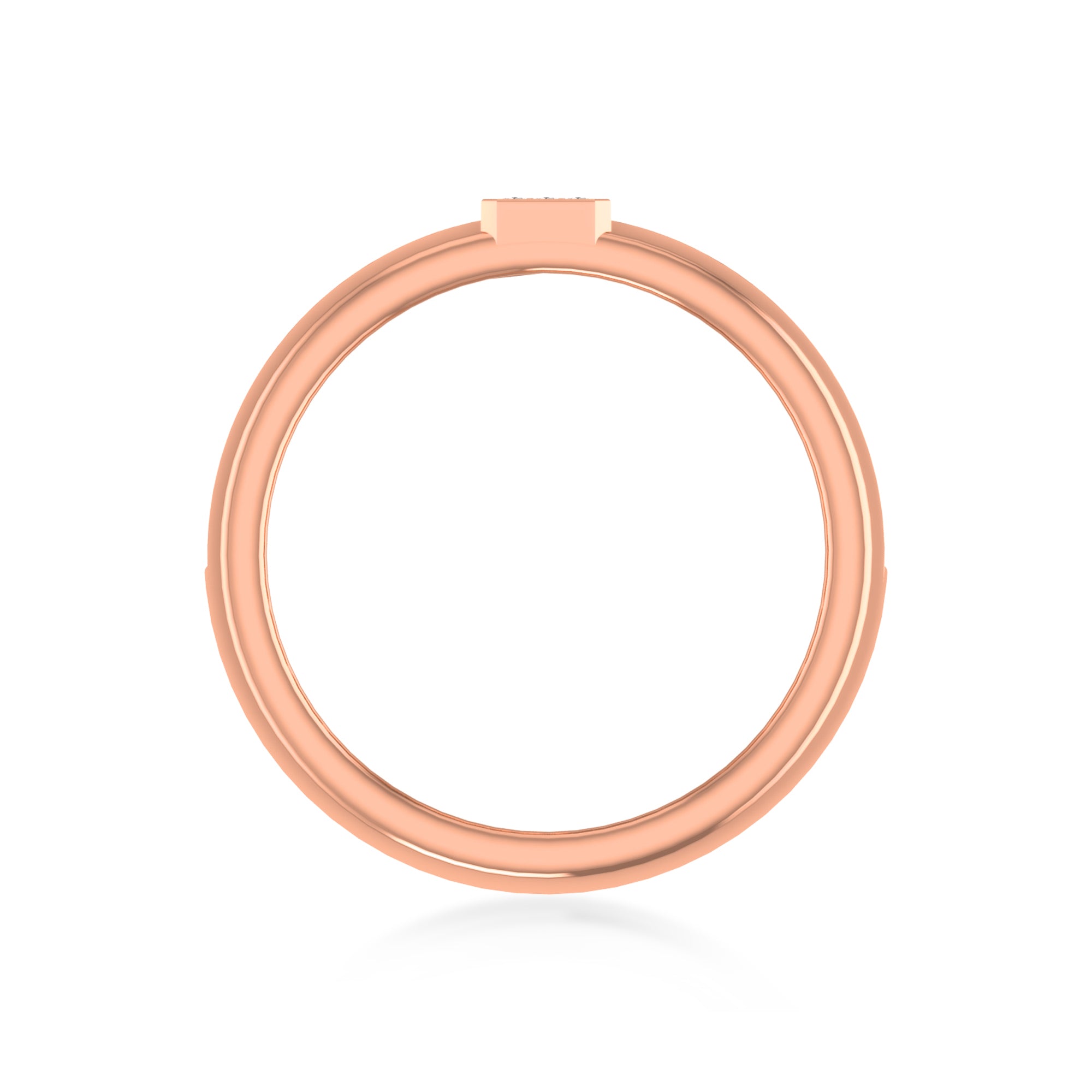 Modern Channel-Set Lab-Grown Diamond Ring 6