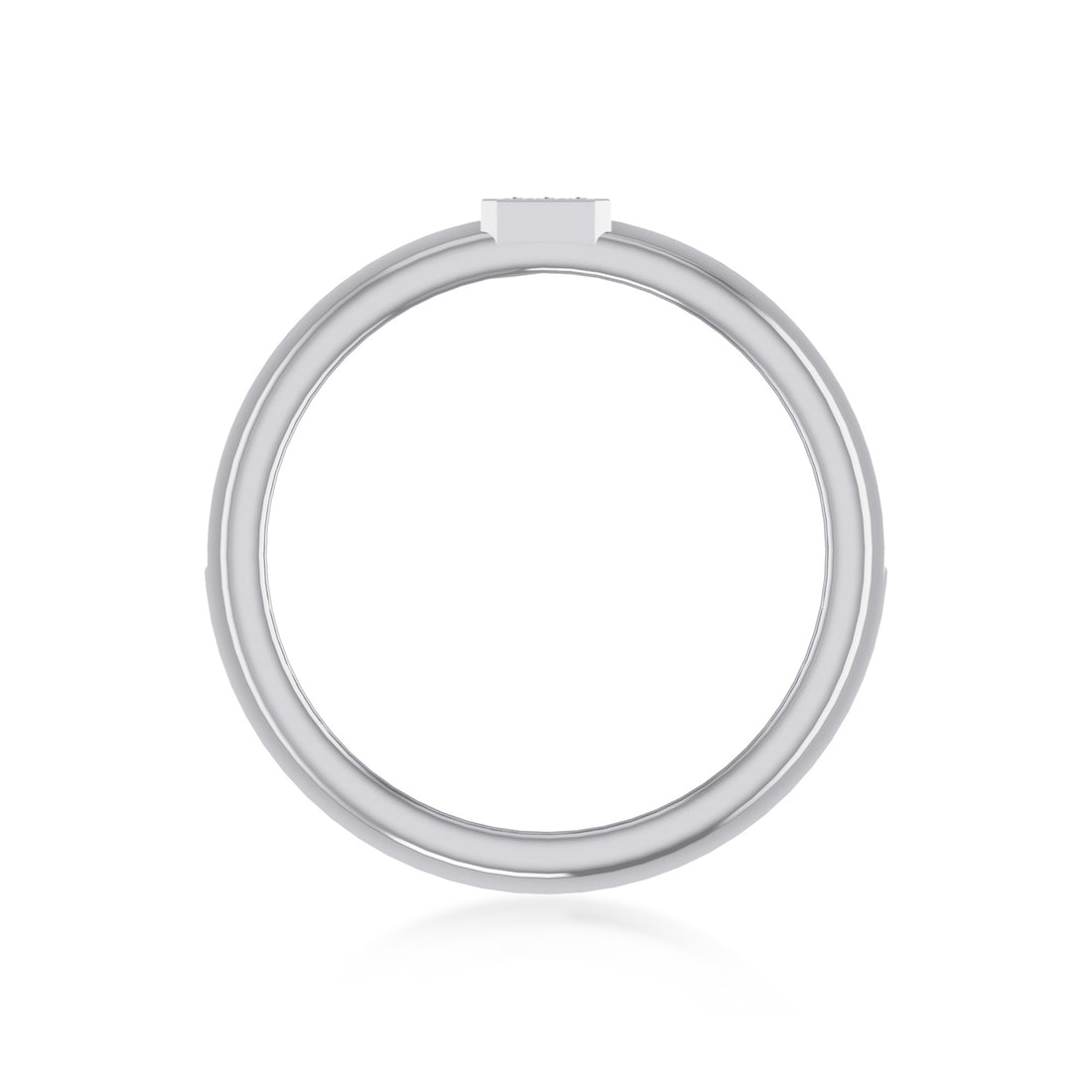 Modern Channel-Set Lab-Grown Diamond Ring 9