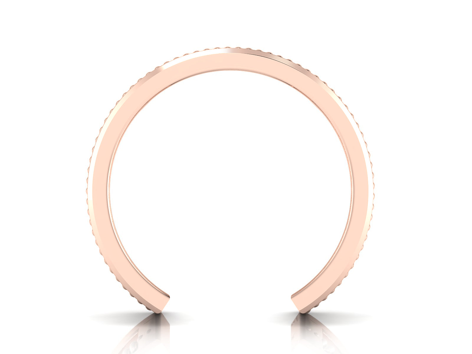 Modern Filigree Diamond Ring 6