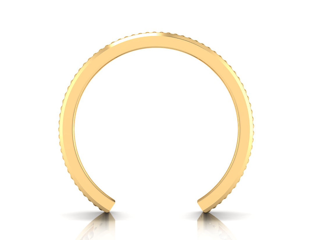 Modern Filigree Diamond Ring 8