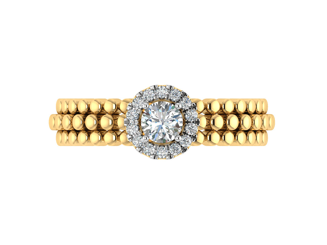 Modern Twists Diamond Ring