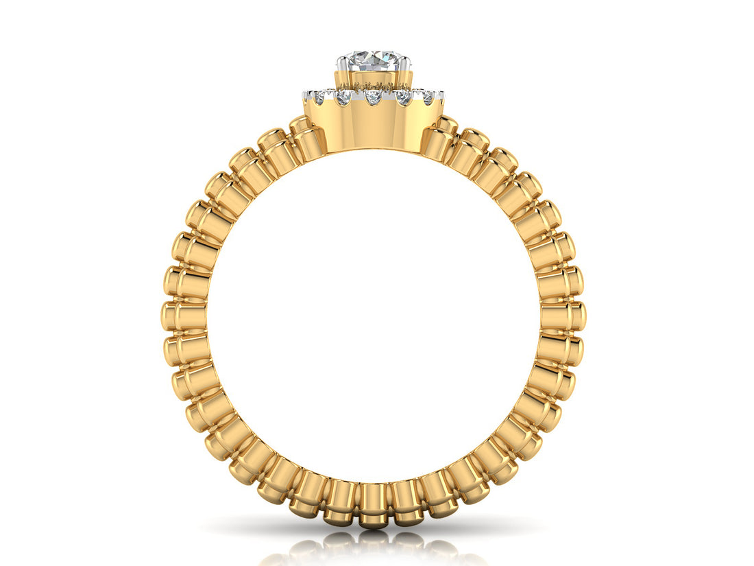 Modern Twists Diamond Ring 8