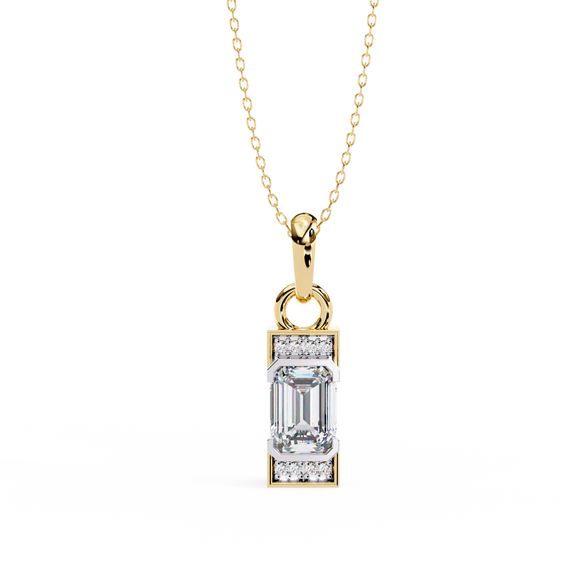 Modern Vibe Lab Grown Diamond Pendant