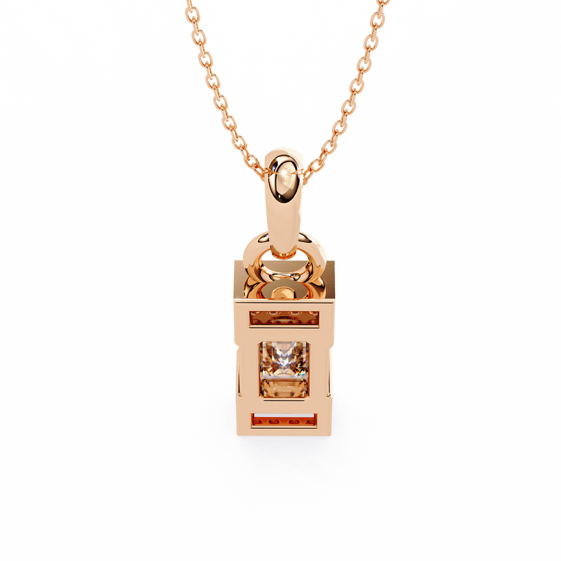 Modern Vibe Lab Grown Diamond Pendant